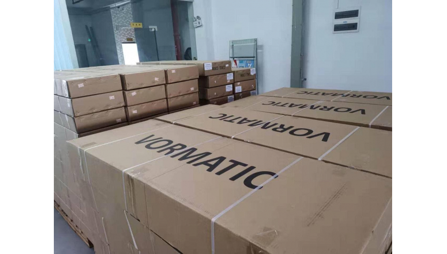 Упаковка товаров VORMATIC и доставка морским контейнером в Россию2