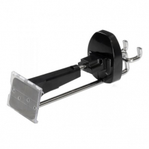 Торговый крючок с защитой Alpha 180мм Black