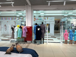 Магазин Zebra Home, г. Иваново, ТЦ РИО - 2 прохода по 140 см