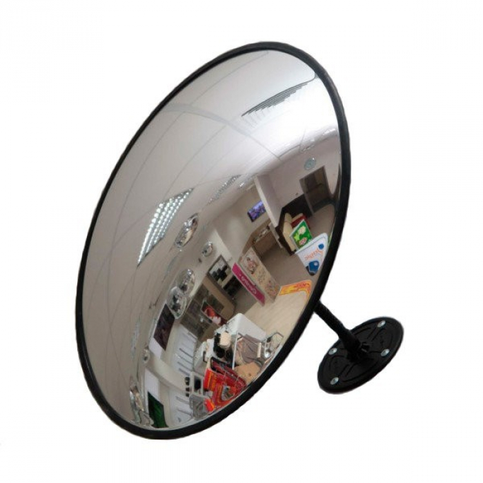 Зеркало обзорное круглое 500 мм для помещения0