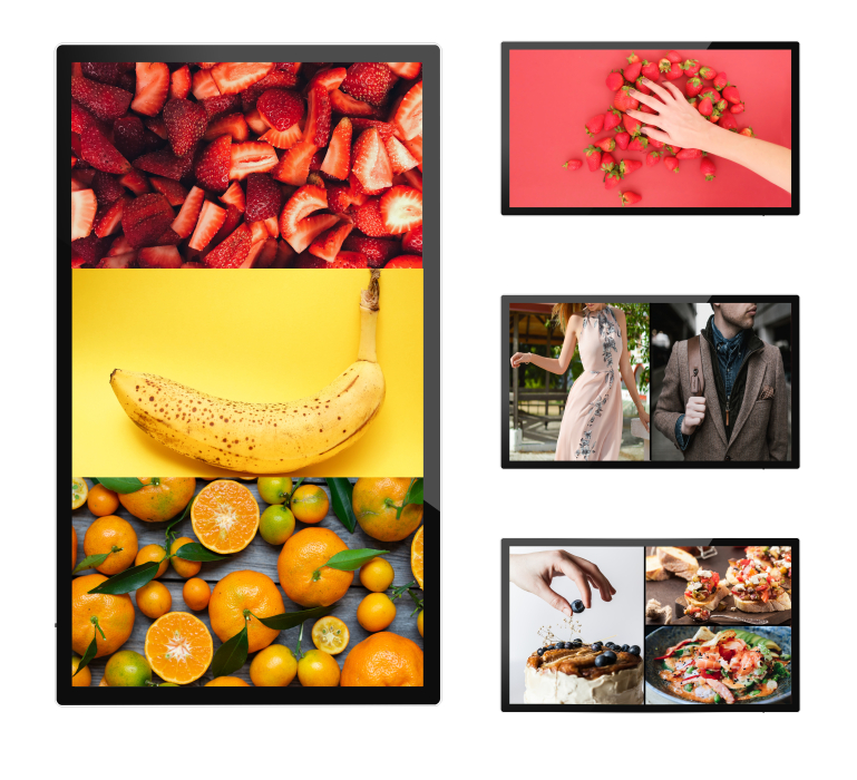 Рекламный экран Vormatic 98" LCD Display настенный внутренний1