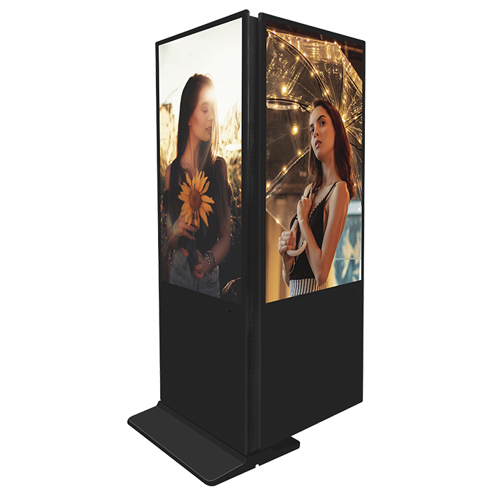 Информационный киоск Vormatic 98" Dual LCD Kiosk напольный уличный2