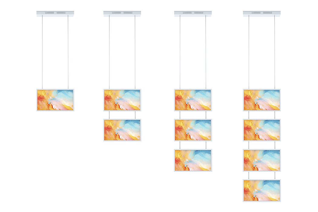 Рекламный экран Vormatic 21.5" LCD 1 Display подвесной внутренний6