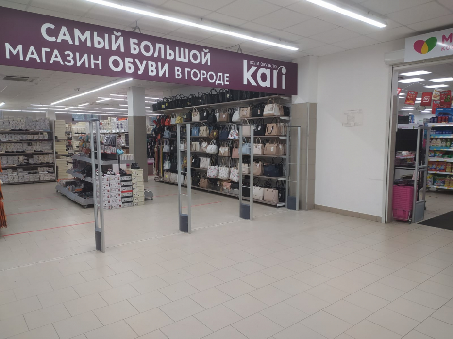 Магазин Kari, г. Реж, Свердловская область - проход 650 см1