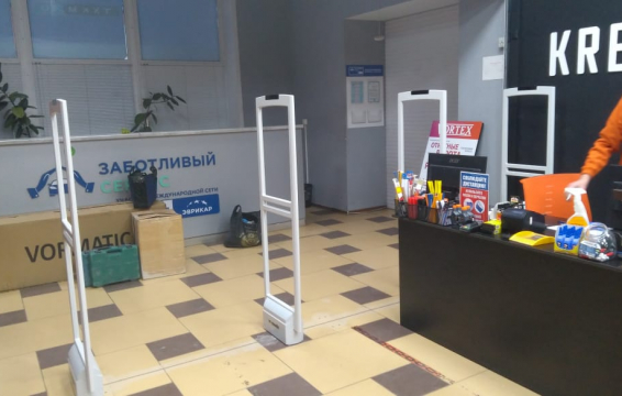 Магазин Krepco, г. Конаково, Тверская область - проход 420 см