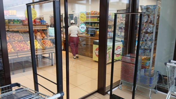 Мясокомбинат Развилкино, г. Сальск, ул. Жолоба 38Б - проход 160 см